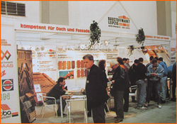 1992 Teilnahme an der Bau-Fachmesse in Leipzig