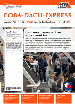 COBA-Dach-Express 198 Juli 2022