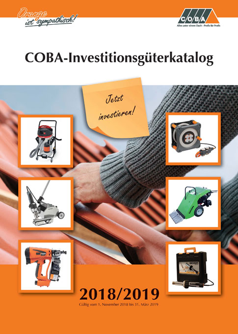 COBA-Investitionsgüterkatalog